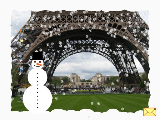 Winter-Wonderland Karte Screenshot